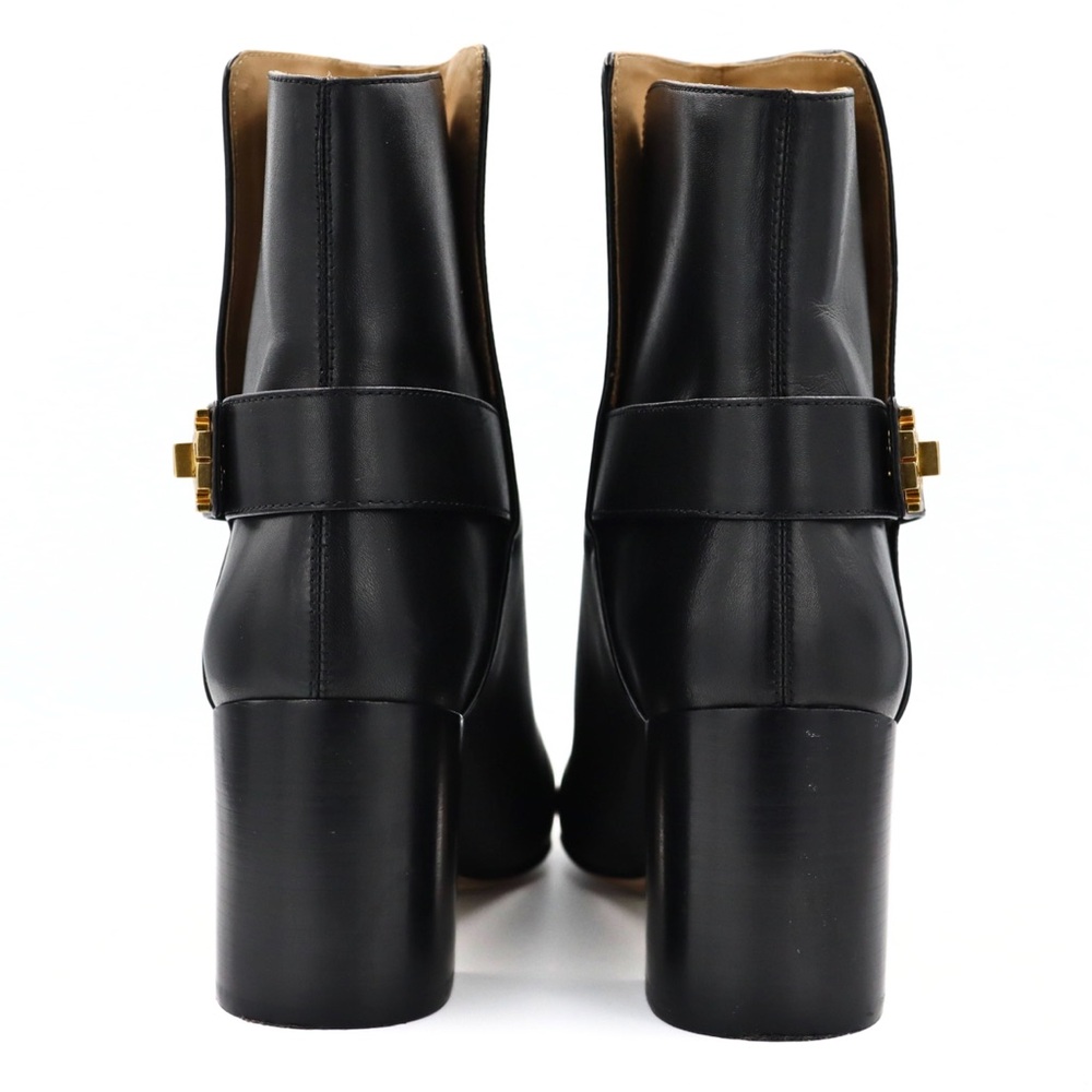 Tory Burch Kira 70MM Bootie Black Leather Ankle Boots US 9.5 M - Picture 8 of 14
